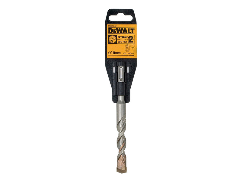 DeWALT Power Tools SDS Plus EXTREME 2 Drill Bit 16 x 160mm DEWDT9578QZ