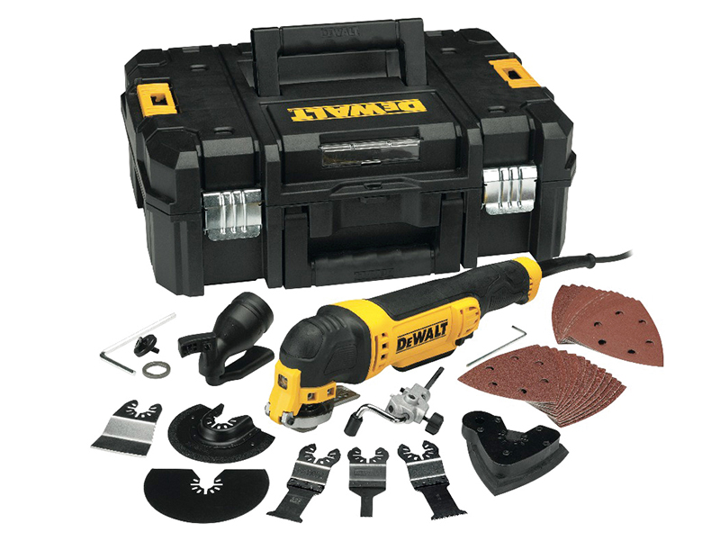 DeWALT Power Tools DWE315KT Multi-Tool Quick Change Kit &amp; TSTAK 300W 110V DEWDWE315KTL
