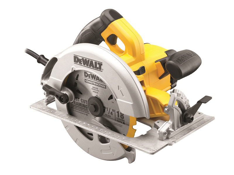 DeWALT Power Tools DWE575K Precision Circular Saw &amp; Kitbox 190mm 1600W 240V DEWDWE575K