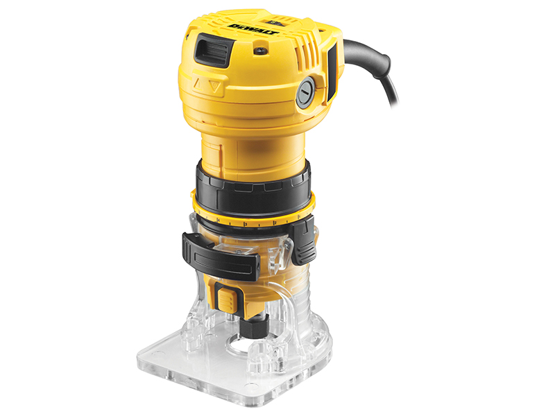 DeWALT Power Tools DWE6005 Variable Speed Laminate Trimmer 590W 110V DEWDWE6005L