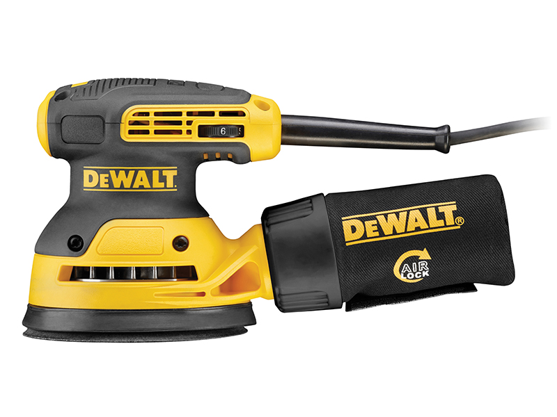 DeWALT Power Tools DWE6423 Random Orbital Sander 125mm 280W 110V DEWDWE6423L