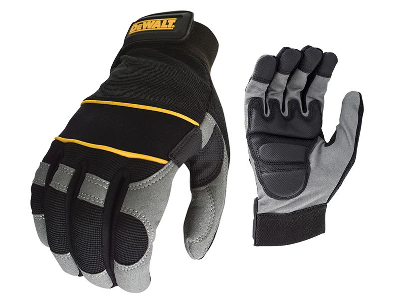 DeWALT Power Tools Power Tool Gel Gloves Black/Grey - Large DEWDWGPTG