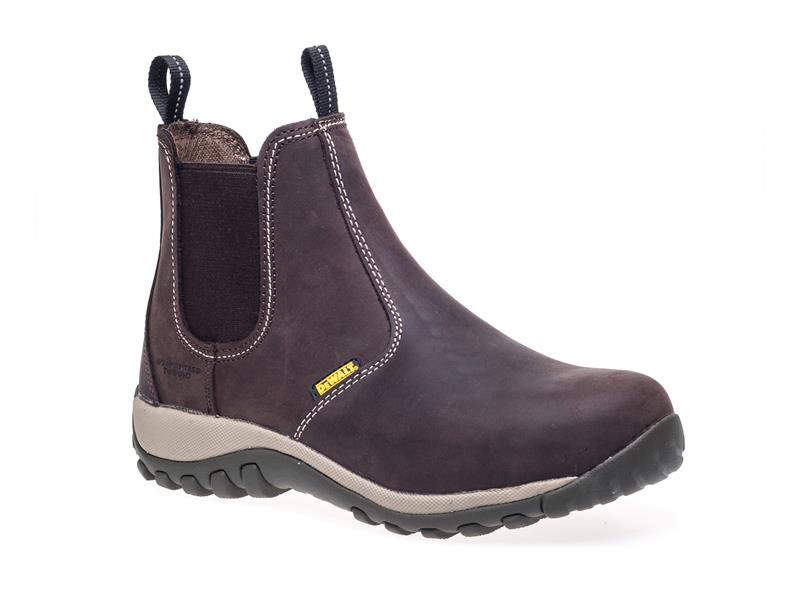 DeWALT Power Tools Radial Safety Boots Brown UK 10 EUR 45 DEWRADIAL10B