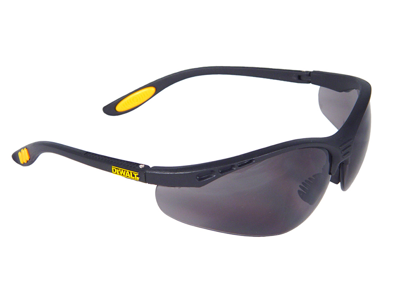 DeWALT Power Tools Reinforcer Safety Glasses - Smoke DEWSGRFS