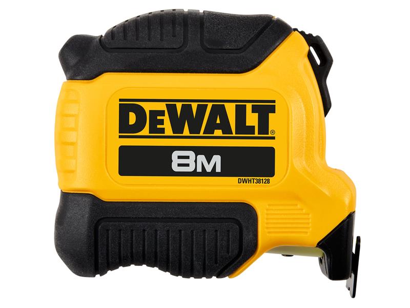 DeWALT DHT038128 Compact Series Tape Measure  8m (Width 28mm) (Metric Only)