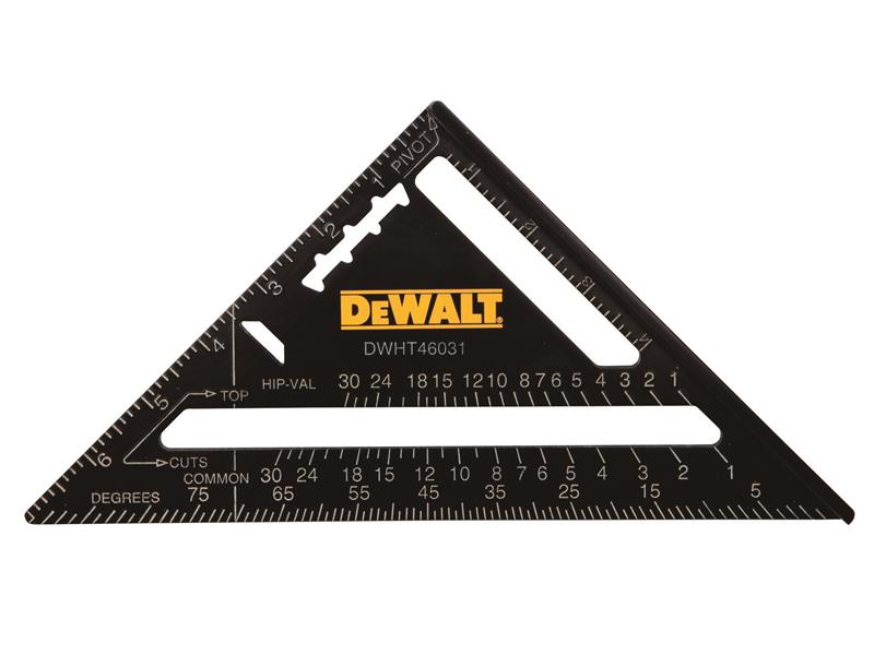 DeWALT Hand Tools Rafter Layout Square 7in DHT046031