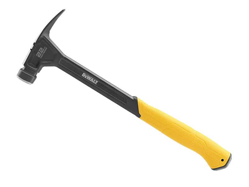 DeWALT Hand Tools Rip Claw Smooth Face Hammer 624g (22oz) DHT051006