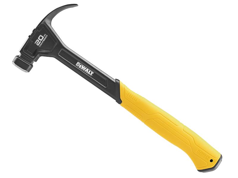 DeWALT Hand Tools Curve Claw Smooth Face Hammer 567g (20oz) DHT051009