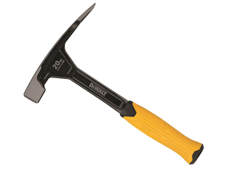 DeWALT Hand Tools Bricklayer Hammer 567g (20oz) DHT051389