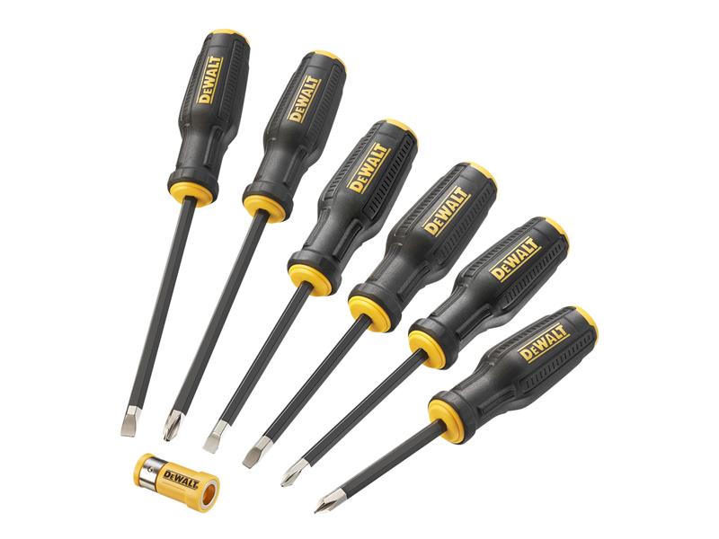 DeWALT Hand Tools Full Fit Screwdriver Set, 6 Piece DHT062056