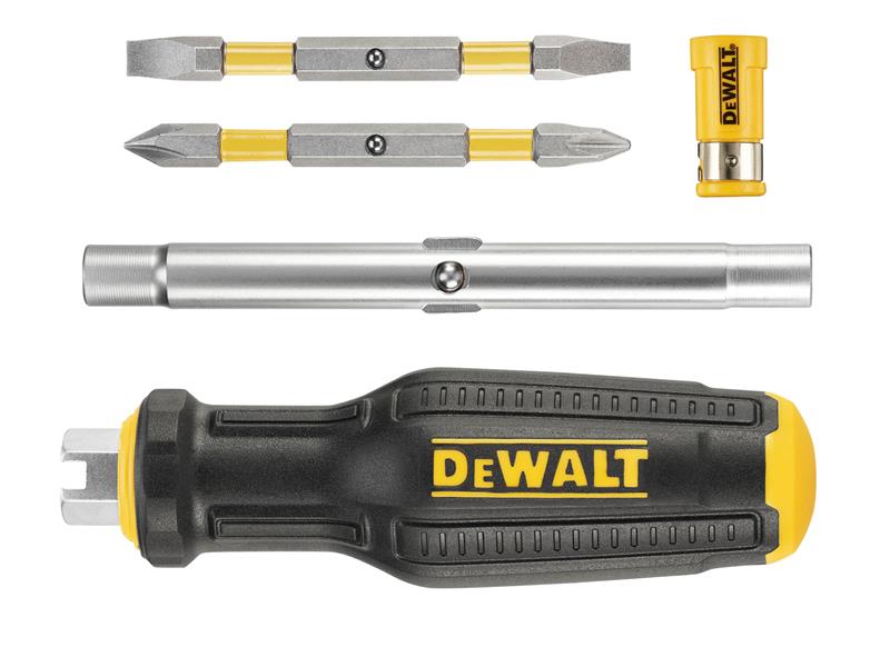 DeWALT Hand Tools Full Fit 6-way Multi-bit Screwdriver DHT066569
