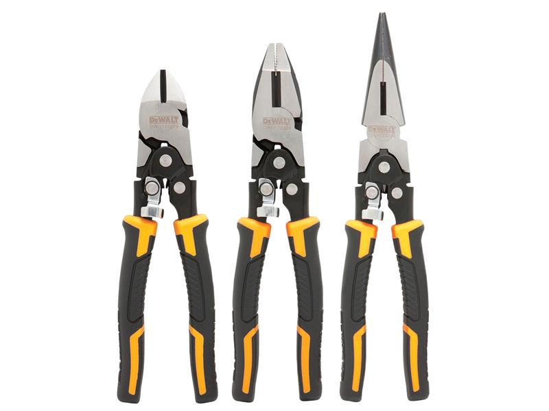 DeWALT Hand Tools Compound Action Pliers Set, 3 Piece DHT070485