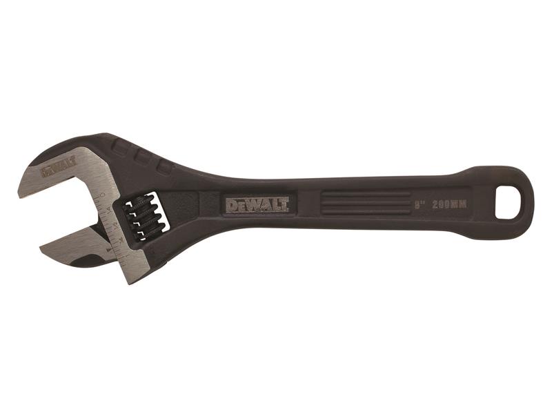 DeWALT Hand Tools All Steel Adjustable Wrench 8in DHT080267