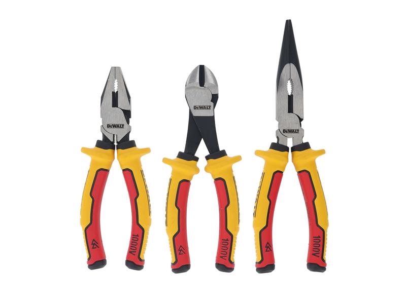 DeWALT Hand Tools VDE Plier Set, 3 Piece DHT082811