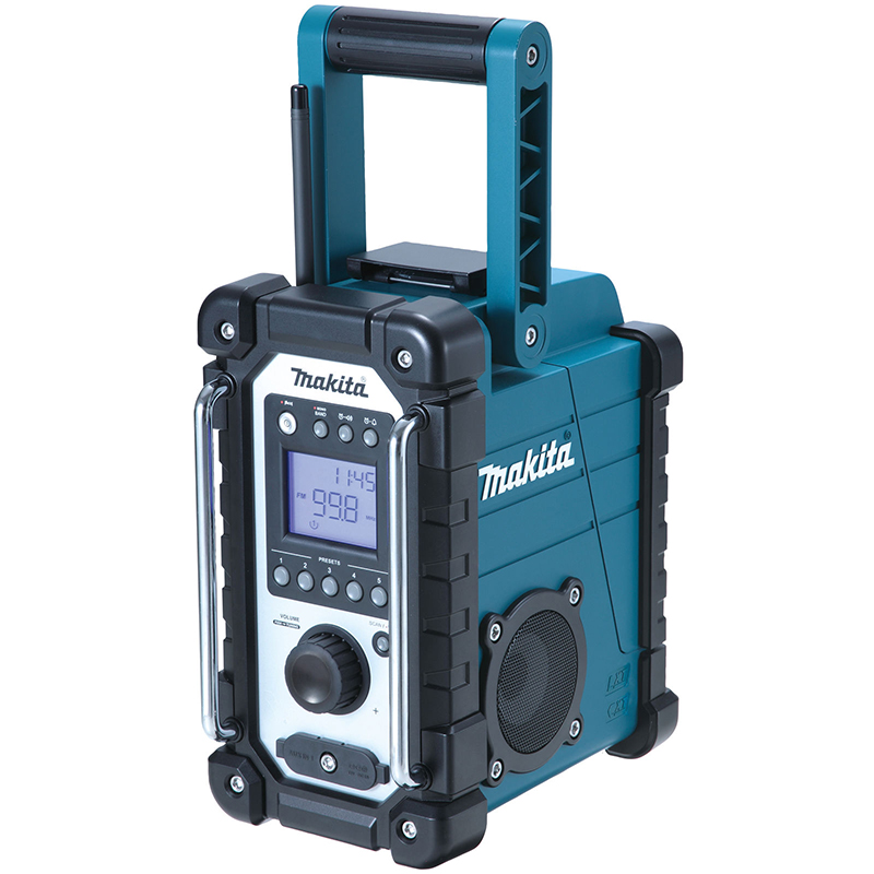 Makita MR001GZ Job Site Fm Radio and Auxiliary Connection - Body Only