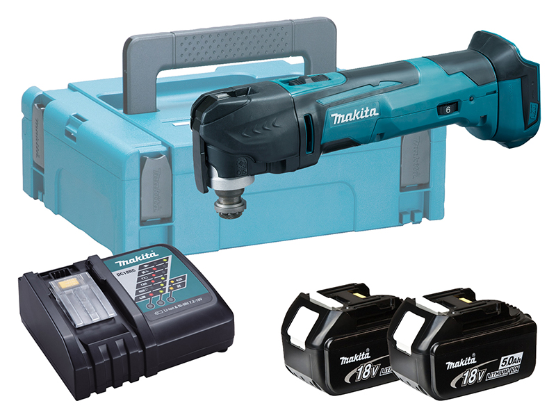 Makita DTM51 18v Brushed LXT Multi-Function Tool - 5.0Ah Pack