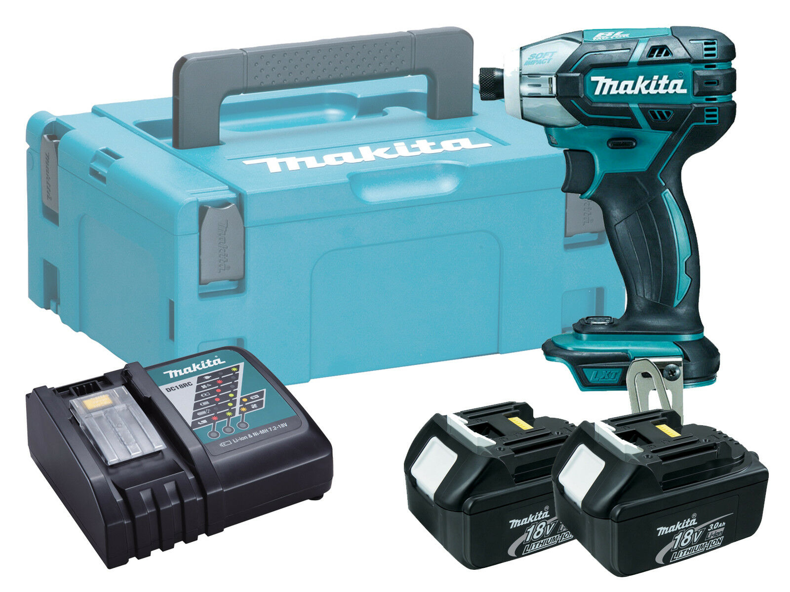 Makita DTS141 18V Brushless Cordless Oil Pulse Driver - 3.0Ah Kit