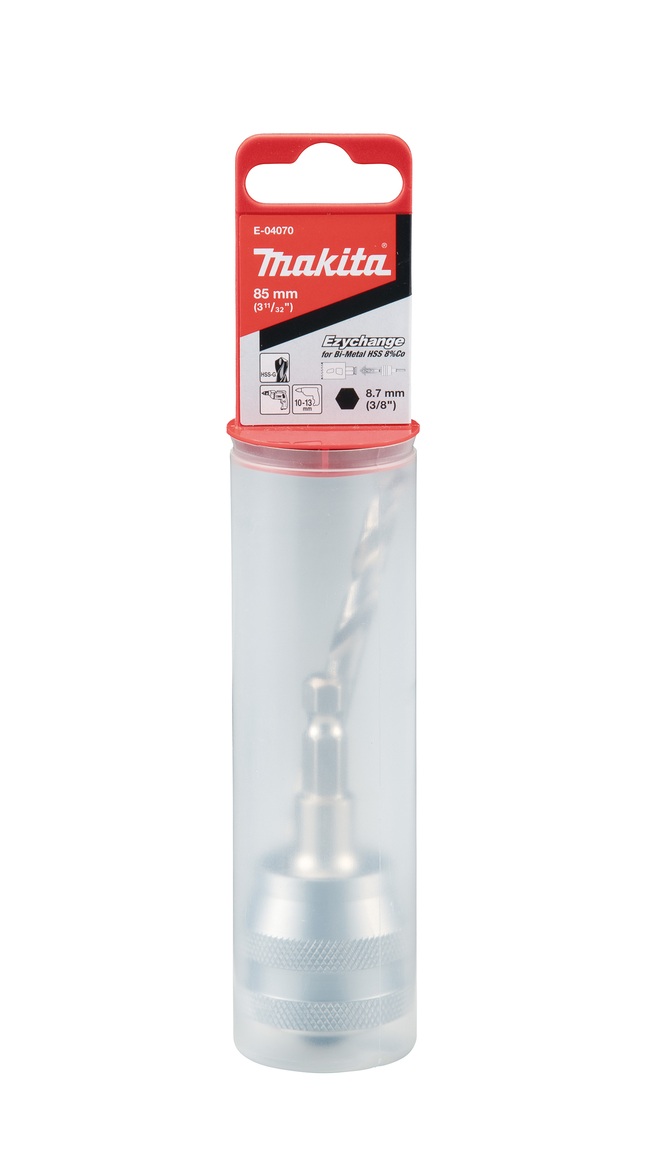 Makita E-04070 EZYCHANGE Quick Change Holesaw Arbor 3/8 Shank / 9.5mm