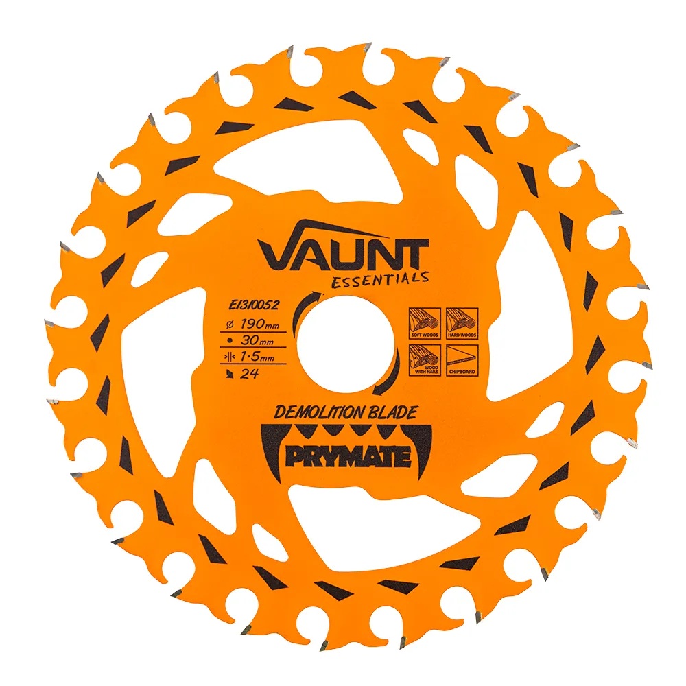Vaunt Essentials 190mm Demolition Circular Saw Blade - E1310052