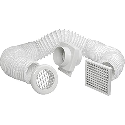 Intervent Extractor Shower Fan 100mm (4 Inch) Timer Model White VSF100T