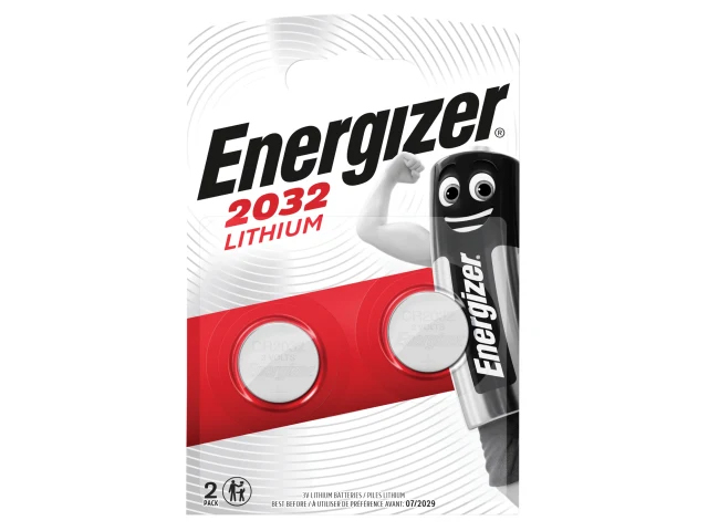 Energizer Cr2032 Coin Lithium Battery (Pack of 2) S5312