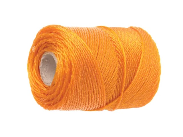 Faithfull Hi-Vis Nylon Brick Line 105m (344ft) - Orange