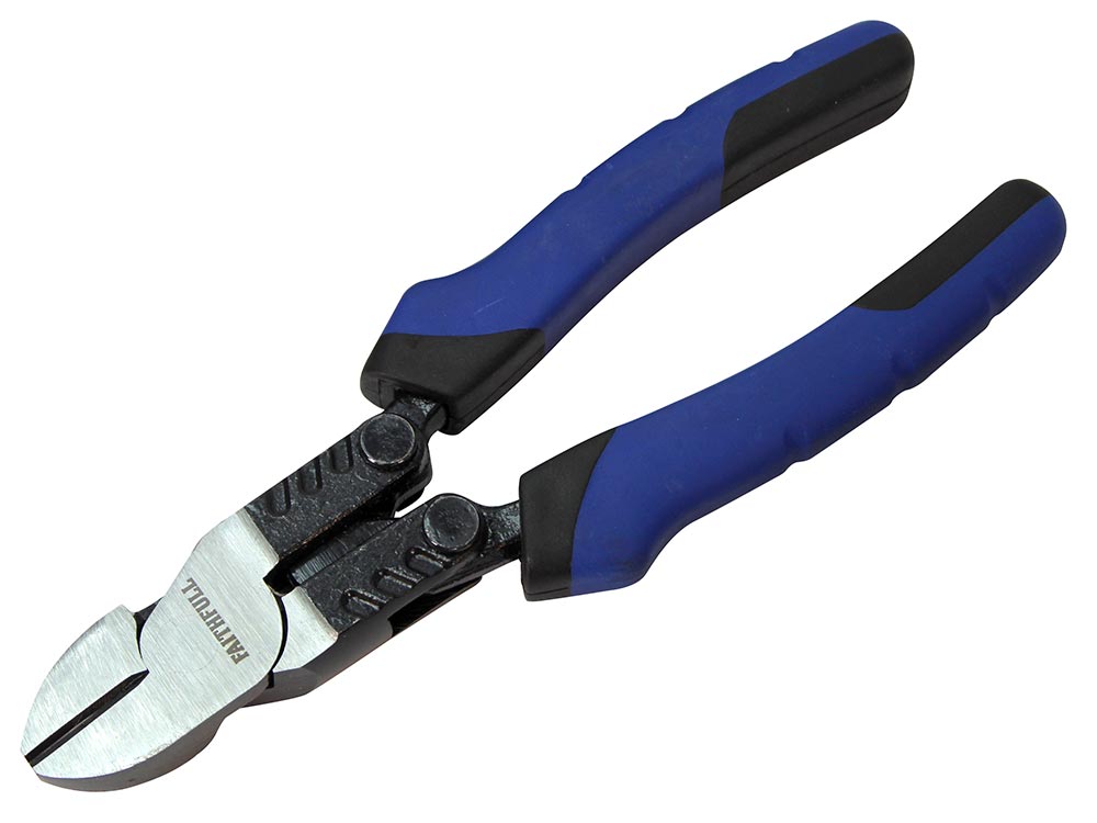Faithfull High Leverage Diagonal Cut Pliers 175mm (7.1/2in)