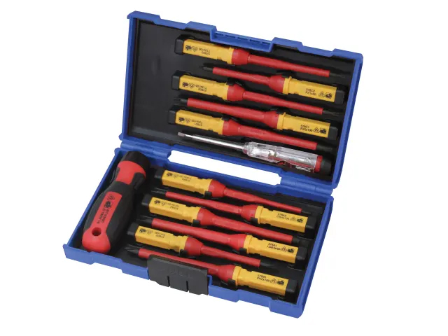 Faithfull 13 Piece Interchangeable VDE Screwdriver Set