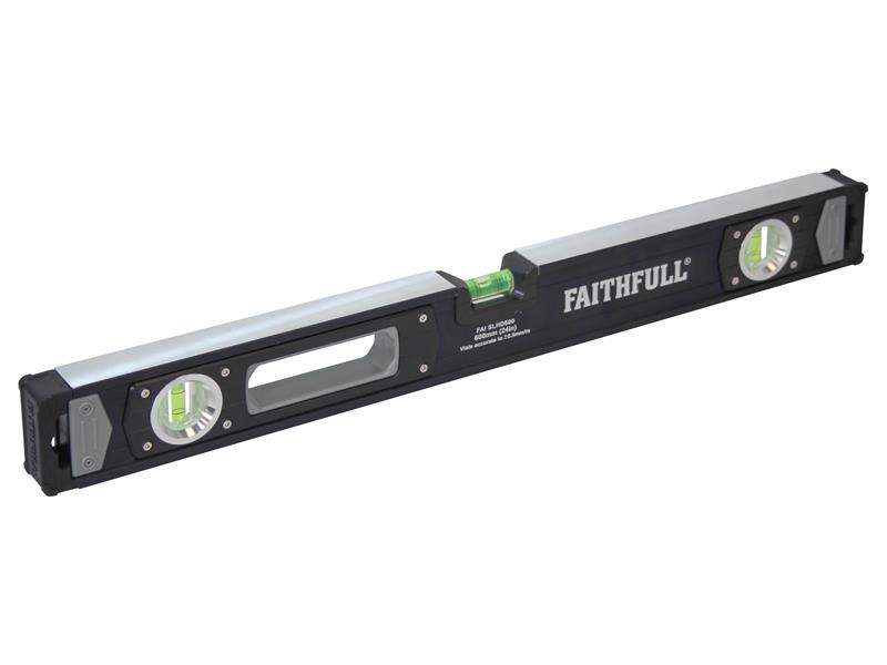 Faithfull 600mm Heavy-Duty Prestige Pro Spirit Level - 600mm