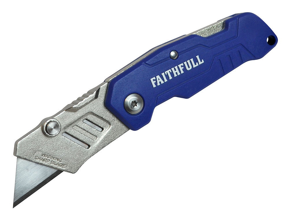 Faithfull Folding Lock Back Utility Knife