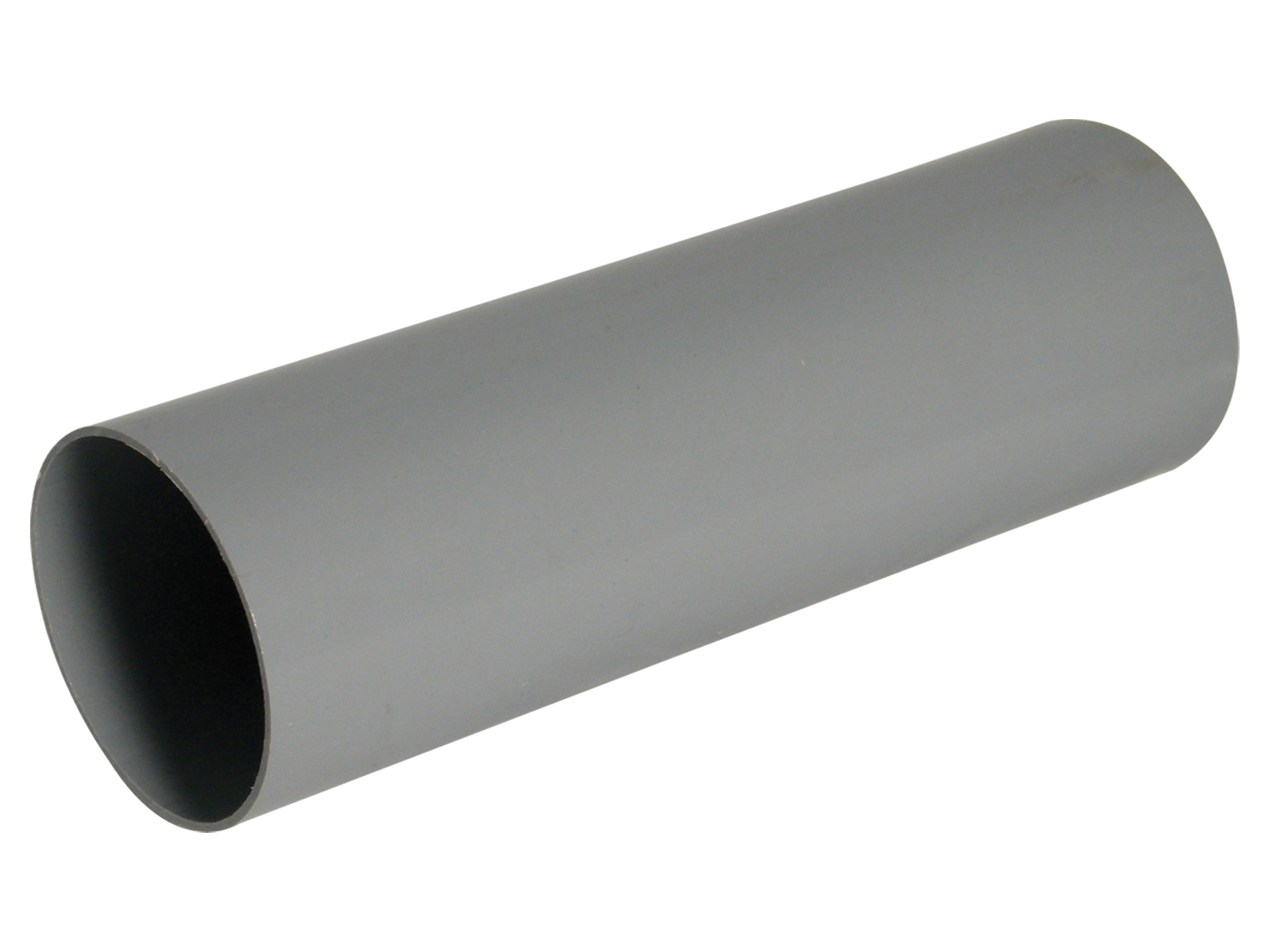 Floplast RP2.5GR 68mm Round Downpipe 2.5 Metre - Grey