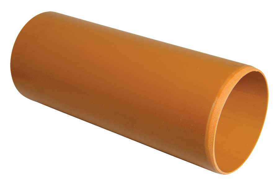 Floplast D046 110mm Underground Drainage Pipe Plain Ended