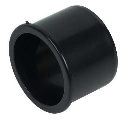 Floplast WS38BL 40mm (43mm) x 32mm (36mm) ABS Solvent Weld Waste System Reducer - Black