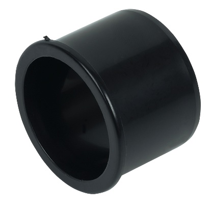 Floplast WS39BL 50mm (55mm) x 32mm (36mm) ABS Solvent Weld Waste Reducer - Black
