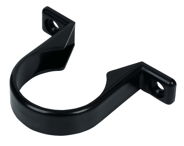 Floplast WS36BL 50mm (55mm) ABS Solvent Weld Waste System Pipe Clip - Black