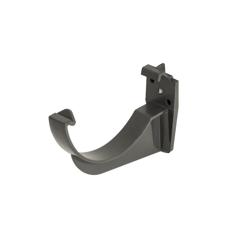 Floplast RK1AG 112mm Half Round Gutter - Fascia Bracket - Anthracite Grey