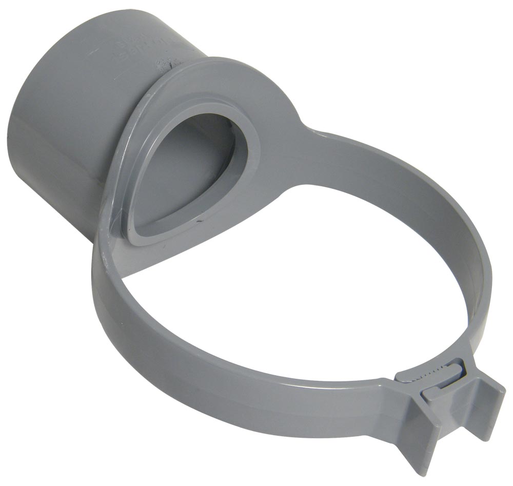 Floplast SP319GR 110mm/4in Ring Seal Soil System - Strap Boss - Grey