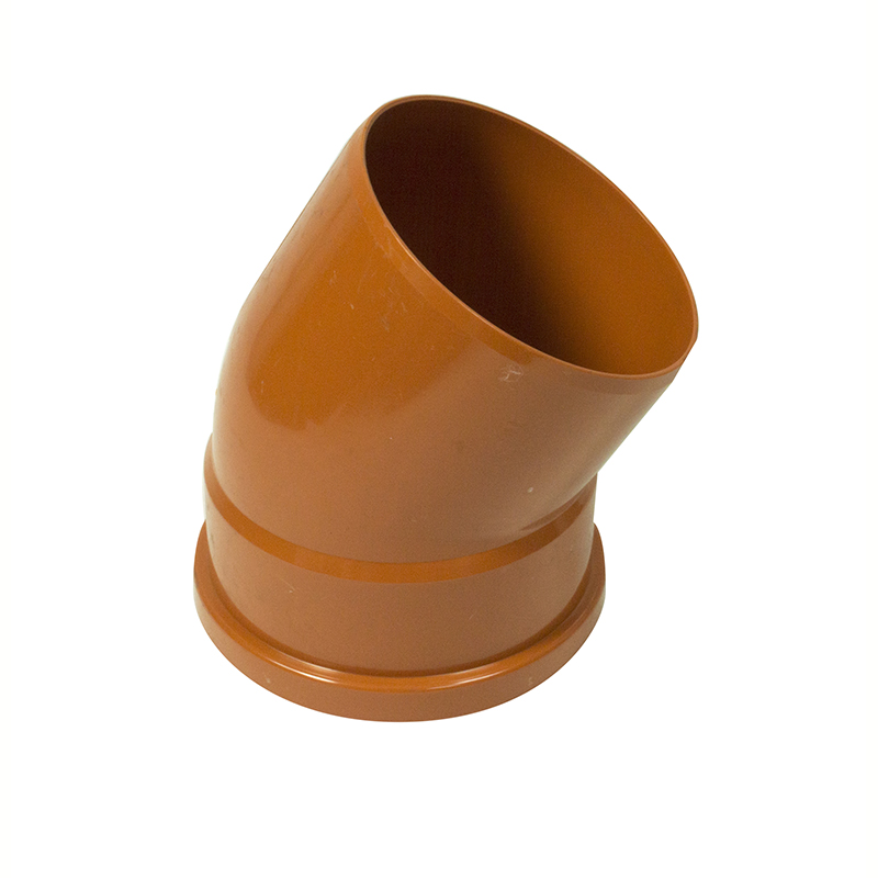 Floplast 6D164 30 Degree Single Socket 160mm Underground Bend