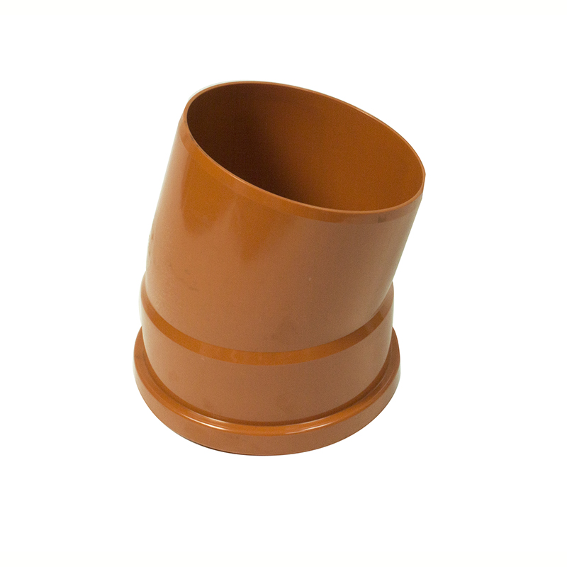 Floplast 6D167 15 Degree Single Socket 160mm Underground Bend
