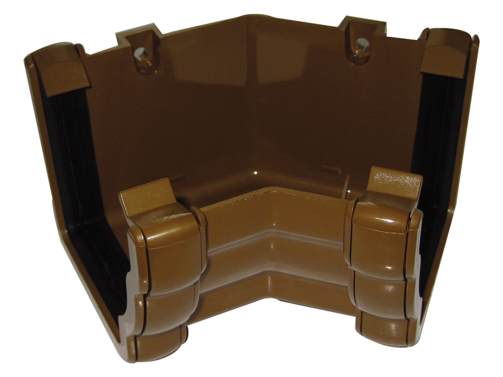 Floplast RAN3CA 110mm Niagara Ogee Gutter - 135* Internal Angle - Caramel