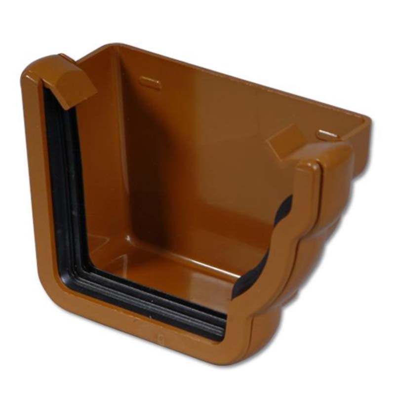 Floplast SP8 110mm BLACK SOIL PIPE SOCKETED 1mtr