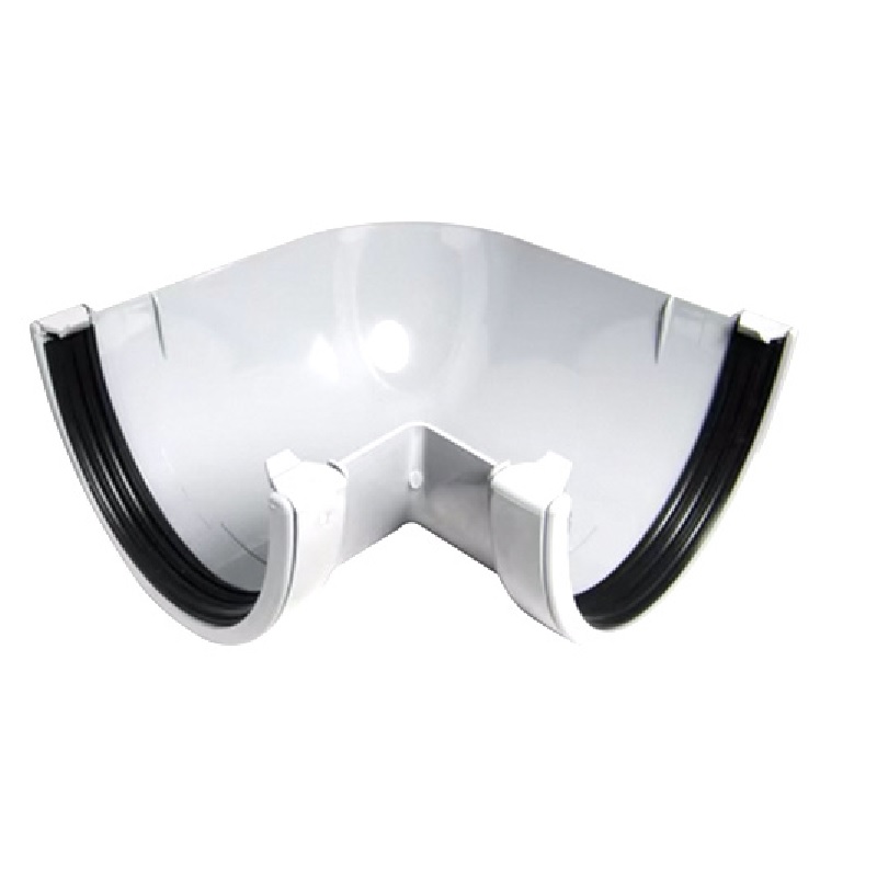 Floplast RAX1WH Xtraflo 170mm Gutter System - 90* Angle - White