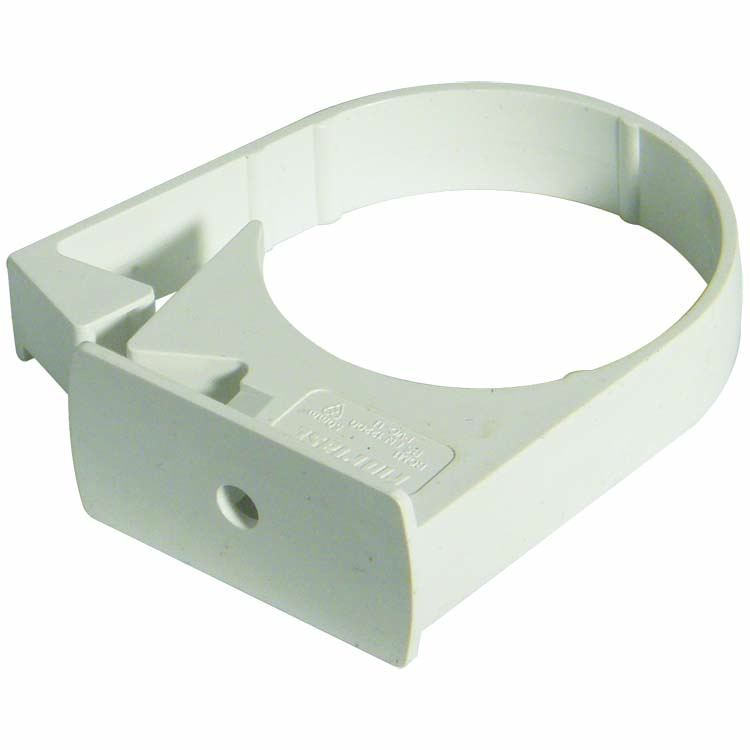 Floplast RCM1WH 50mm Miniflo Downpipe - Pipe Clip - White
