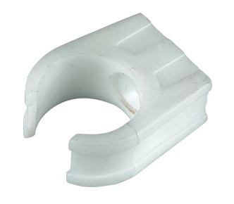Floplast OS16WH 21.5mm Overflow Pipe Fittings - Pipe Clip - White