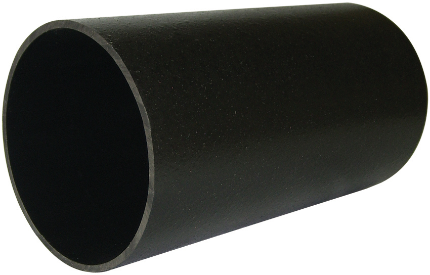 Floplast SP9CI 110mm / 4in Ring Seal Soil System - 1.8 Metre Pipe Plain Ended - Faux Cast Iron