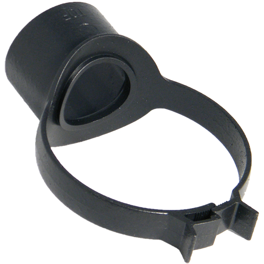 Floplast SP319CI 110mm/4in Ring Seal Soil System - Strap Boss - Faux Cast Iron