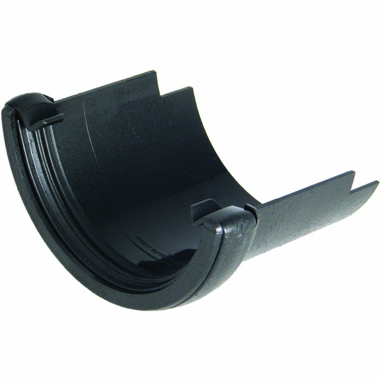 Floplast Guttering RD5CI 112mm Half Round - Cast Iron Adaptor - Faux Cast Iron