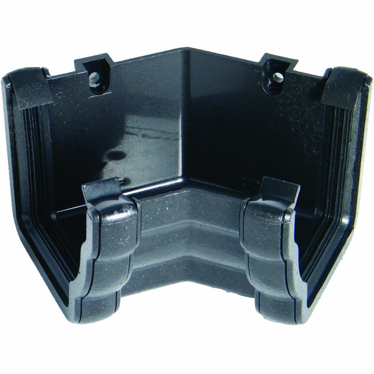 Floplast RAN3CI 110mm Niagara Ogee Gutter - 135* Degree Internal Angle - Faux Cast Iron