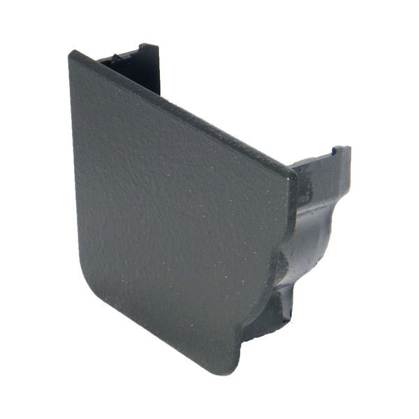 Floplast REN3CI 110mm Niagara Ogee Gutter - Left Hand Internal Stopend - Faux Cast Iron