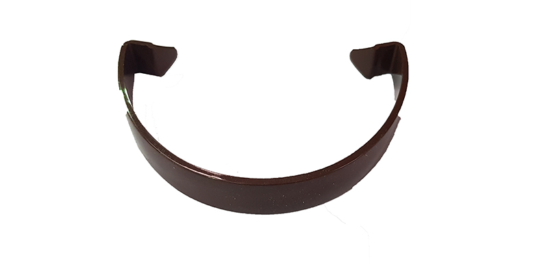 Floplast RRHC1BR 115mm Hi-Cap (Deepflow) Gutter - Spare Fitting Clip - Brown